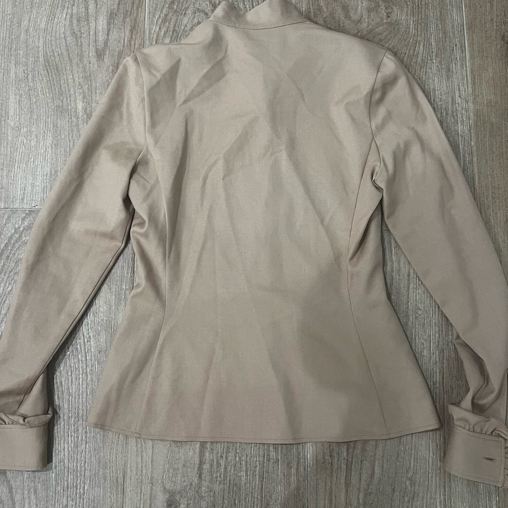 Miu Miu Button Down Ruffle Cuff Sleeve Blouse - image 7